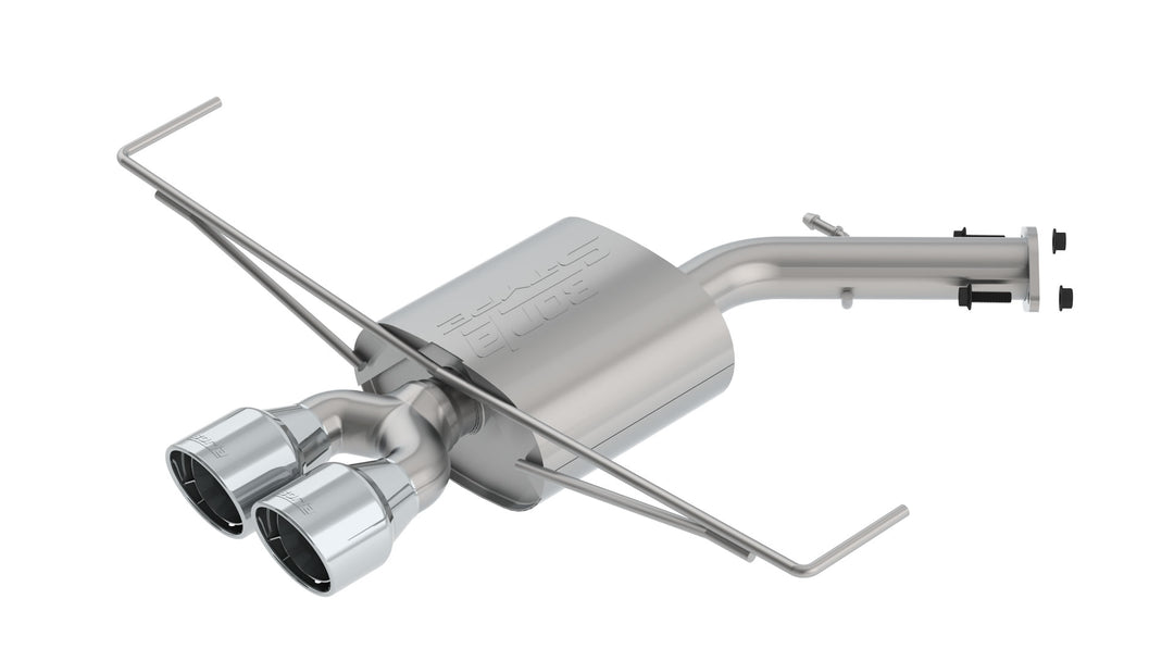 Borla S-Type axle-back exhaust for the Hyundai Veloster Turbo (JS) - product shot