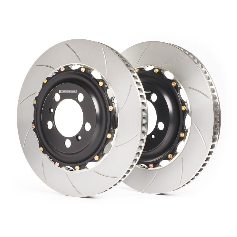 Veloster N (JS) Performance Package - 345mm Front 2-Piece Slotted Rotors (Pair)