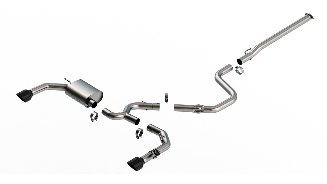 Borla ATAK cat-back exhaust for the Hyundai i30 Sedan N (CN7) - product shot