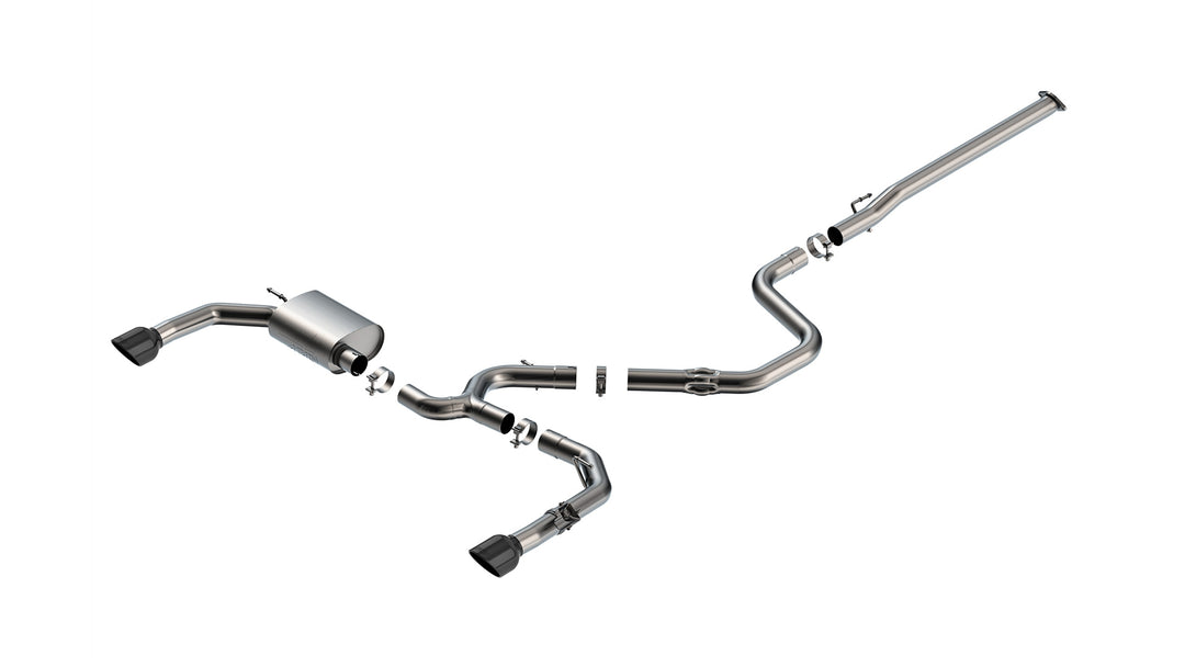 Borla ATAK cat-back exhaust for the Hyundai i30 Sedan N (CN7) - product shot