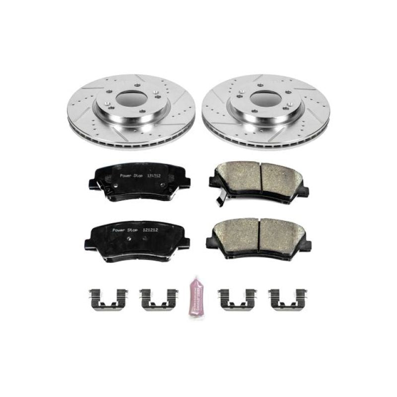 Elantra (MD) - Front Drilled & Slotted Brake Kit