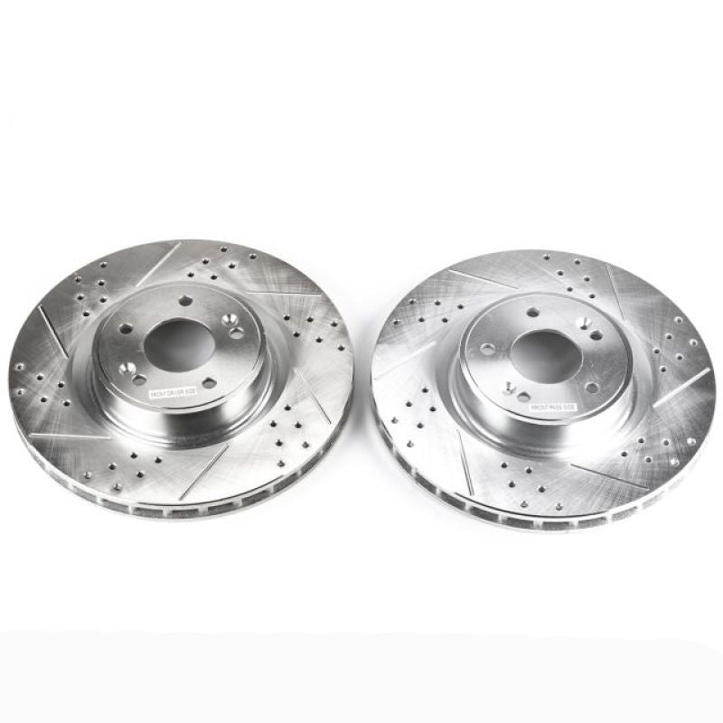 Genesis Coupe (BK) Brembo - Front Drilled & Slotted Rotors 340mm (Pair)