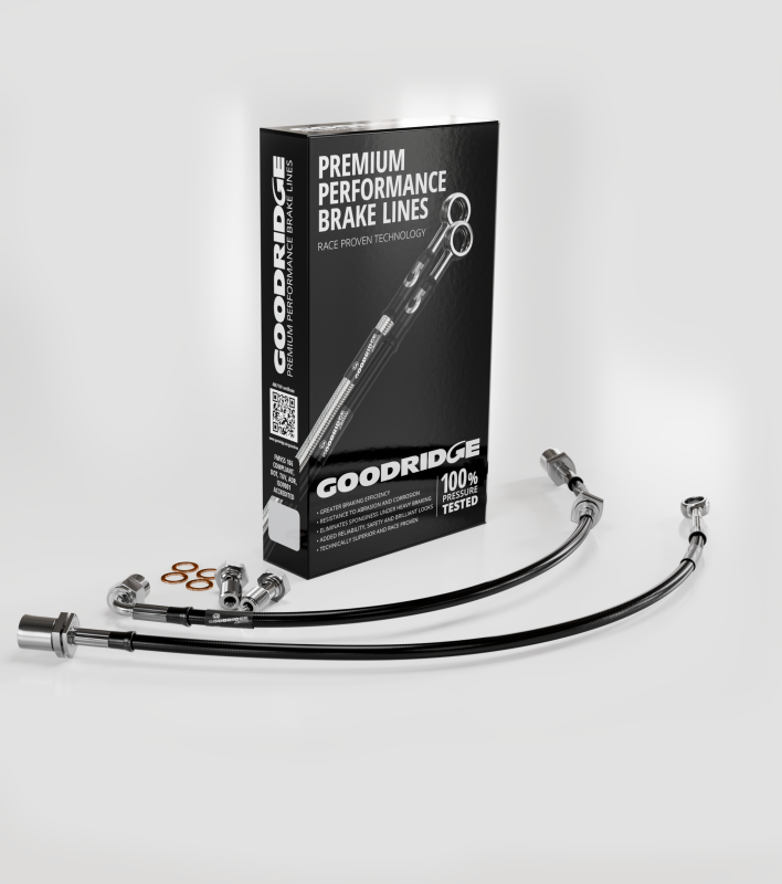 Genesis Coupe (BK) - Front Stainless Brake Lines (Pair)