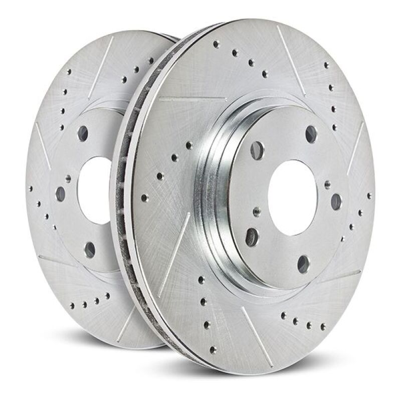 Elantra N (CN7) - Front Drilled & Slotted Rotors