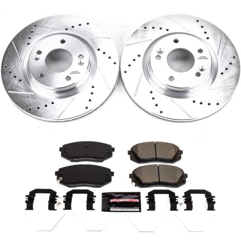 Kona (OS) - Front Drilled & Slotted Brake Kit