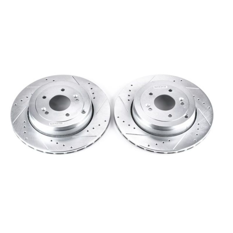 Genesis Coupe (BK) Brembo - Rear Drilled & Slotted Rotors (Pair)