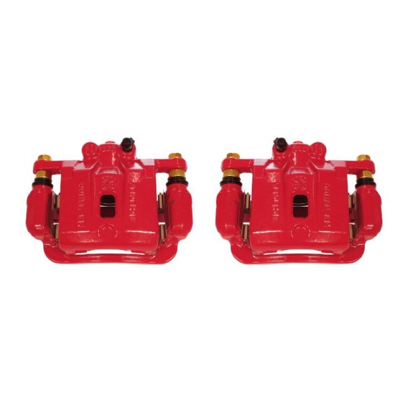 Genesis Coupe (BK) Non-Brembo - Rear Brake Calipers with Brackets (Pair)