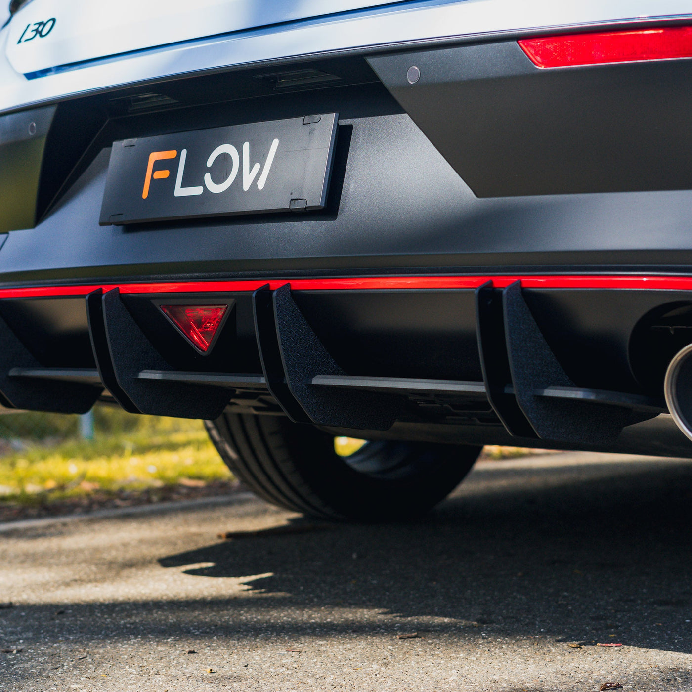 CN7 V2 Elantra N Sedan Facelift V2 - 2024 Flow-Lock Rear Diffuser