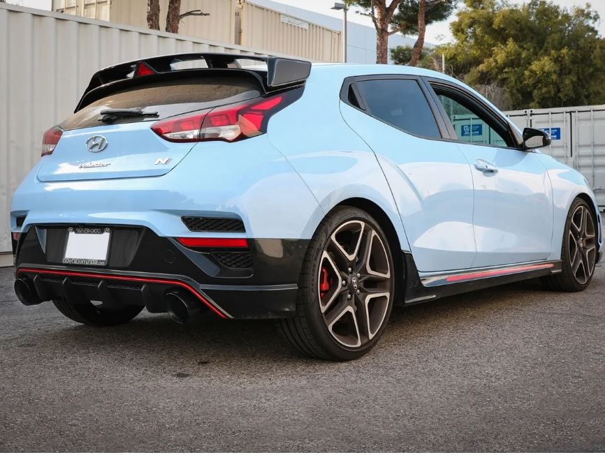 Veloster N (JS) 2019-20 Performance Pack - Takeda 3in Valved Axle-Back Exhaust