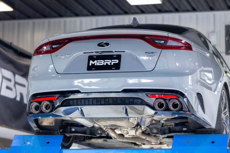 Kia Stinger (CK) GT - MBRP Quad Carbon Tip Bezel Kit