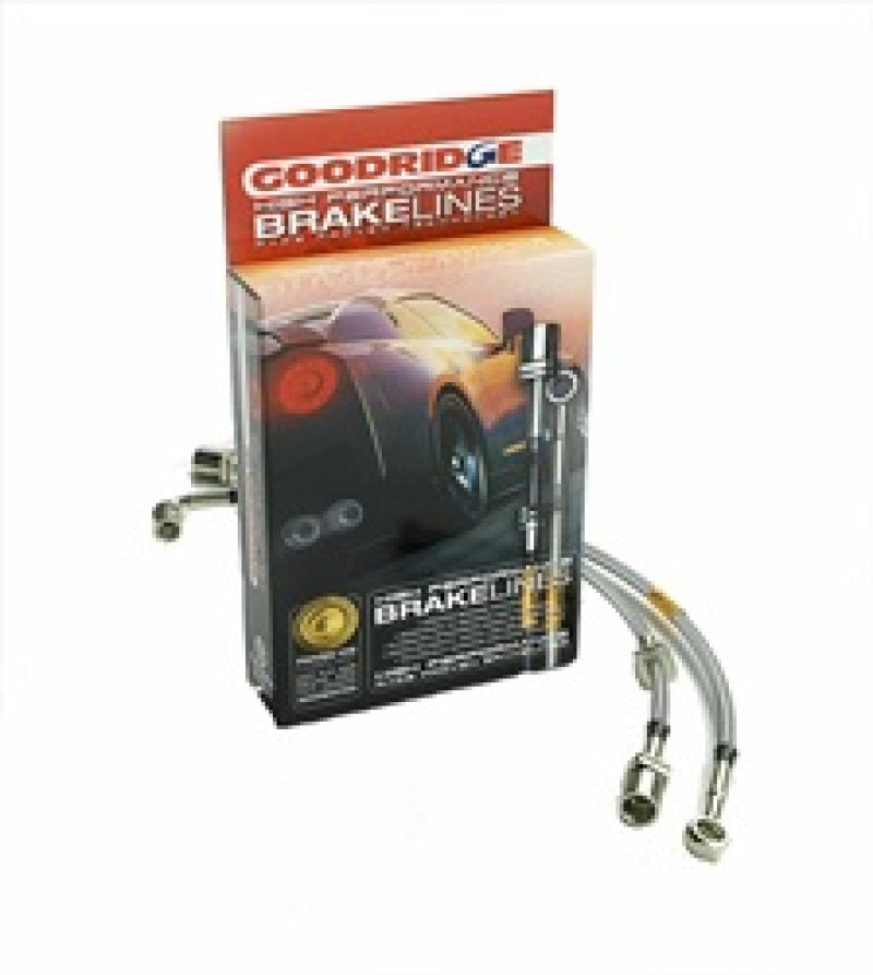 Genesis Sedan (DH) AWD - Front & Rear Stainless Brake Line Kit (4 Lines)